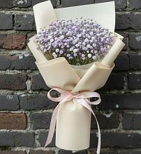 Букет цветов из:  Гипсофила в Будогощь