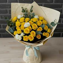 Букет цветов из:  Розы в Будогощь