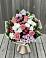 Букет цветов из: Альстромерии, Гвоздики, Розы и Хризантемы в Будогощь