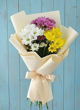 Букет цветов из:  Хризантемы в Будогощь