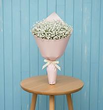 Букет цветов из:  Гипсофила в Будогощь