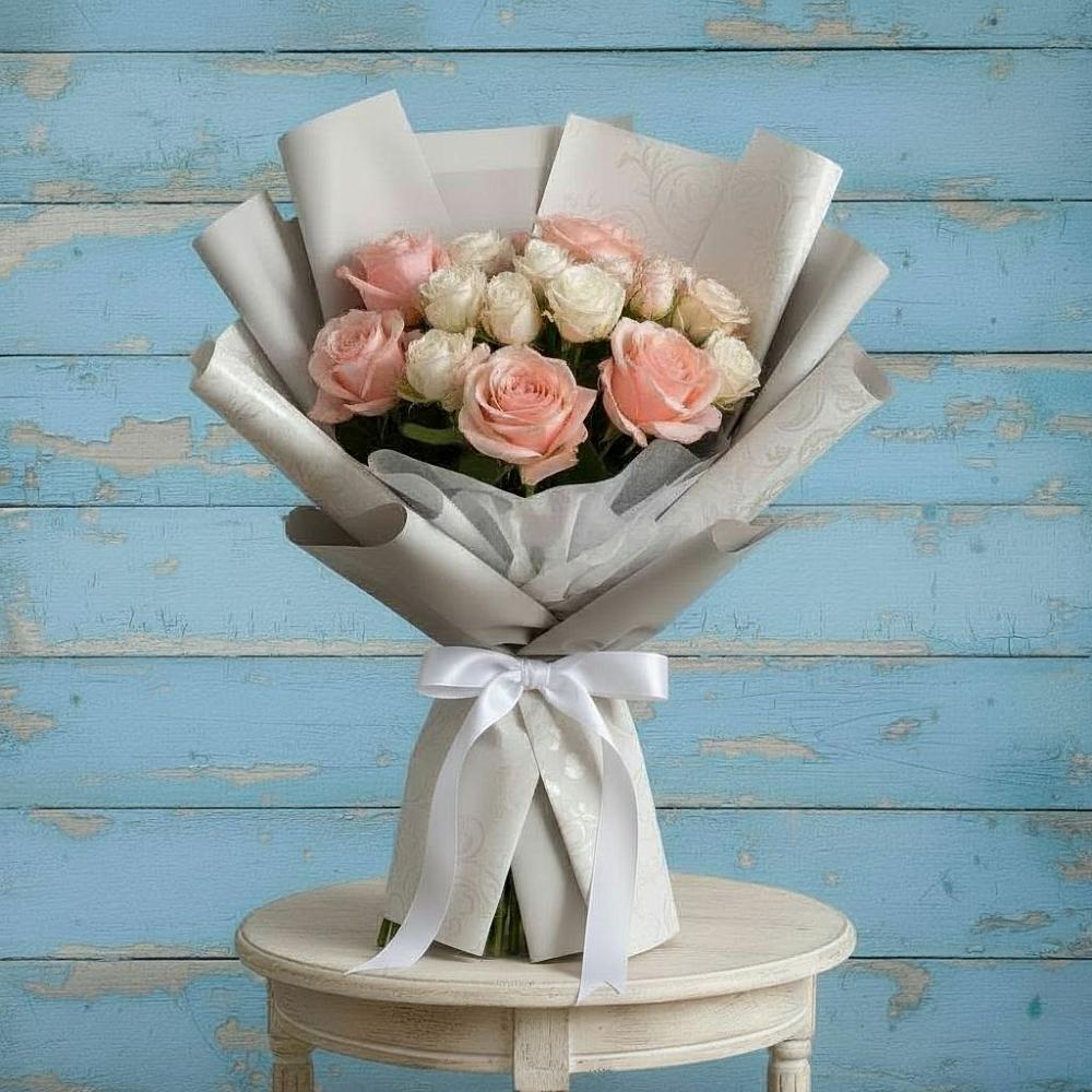 Букет цветов из: Розы в Будогощь