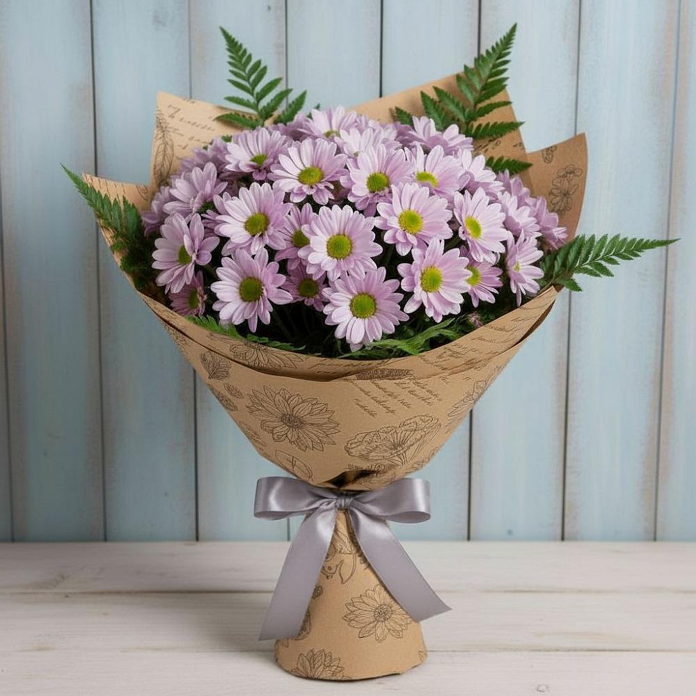 Букет цветов из: Хризантемы в Будогощь