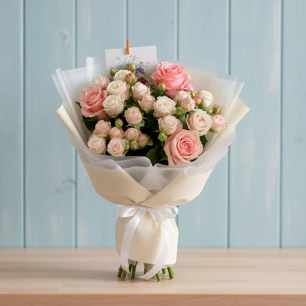 Букет цветов из: Розы в Будогощь