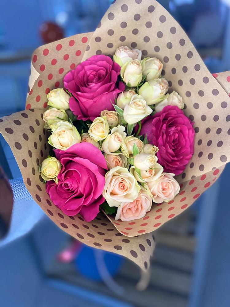 Букет цветов из: Розы в Будогощь