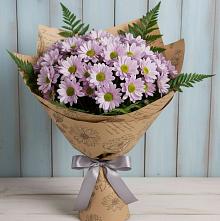 Букет цветов из:  Хризантемы в Будогощь