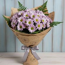 Букет цветов из:  Хризантемы в Будогощь