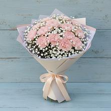 Букет цветов из:  Гвоздики в Будогощь