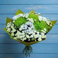 Букет цветов из:  Хризантемы в Будогощь