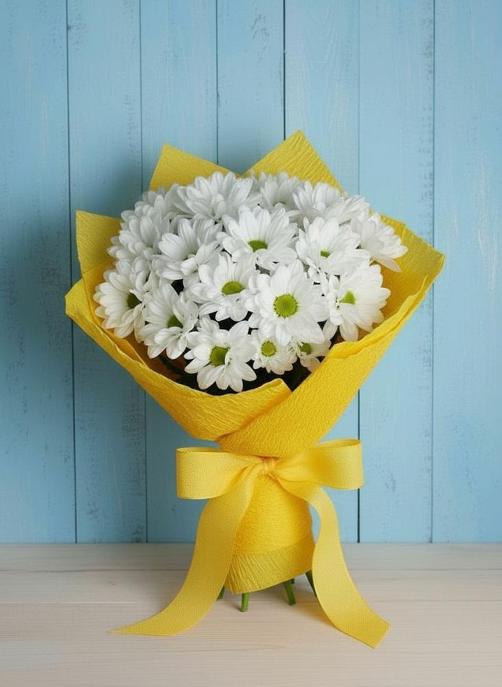 Букет цветов из: Хризантемы в Будогощь