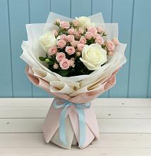 Букет цветов из:  Розы в Будогощь