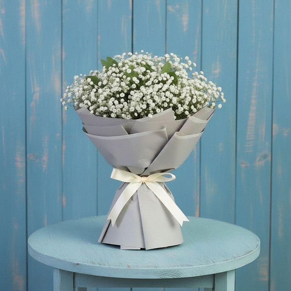 Букет цветов из: Гипсофила в Будогощь