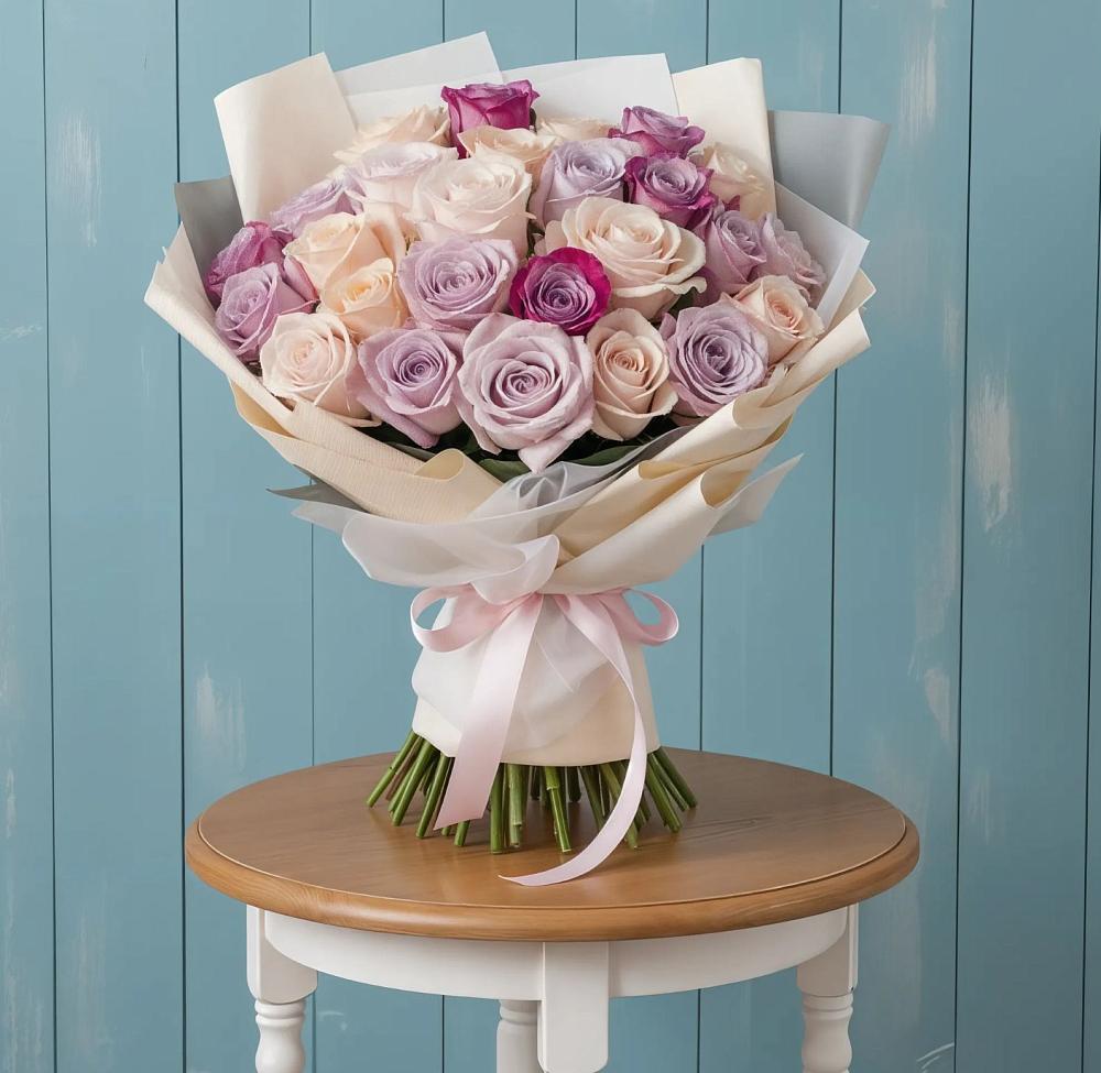 Букет цветов из: Розы в Будогощь