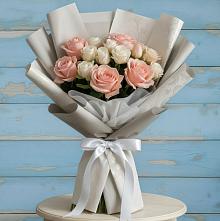 Букет цветов из:  Розы в Будогощь