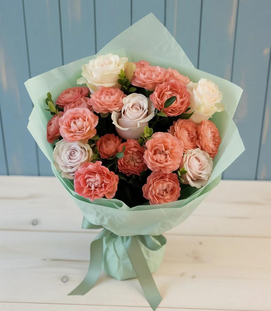 Букет цветов из: Розы в Будогощь