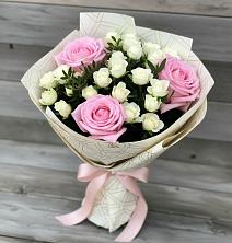 Букет цветов из:  Розы в Будогощь