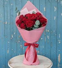 Букет цветов из:  Розы в Будогощь