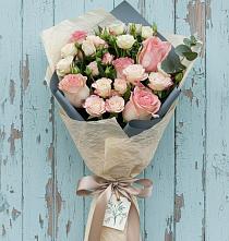 Букет цветов из:  Розы #REPLACE_PRED# Будогощь