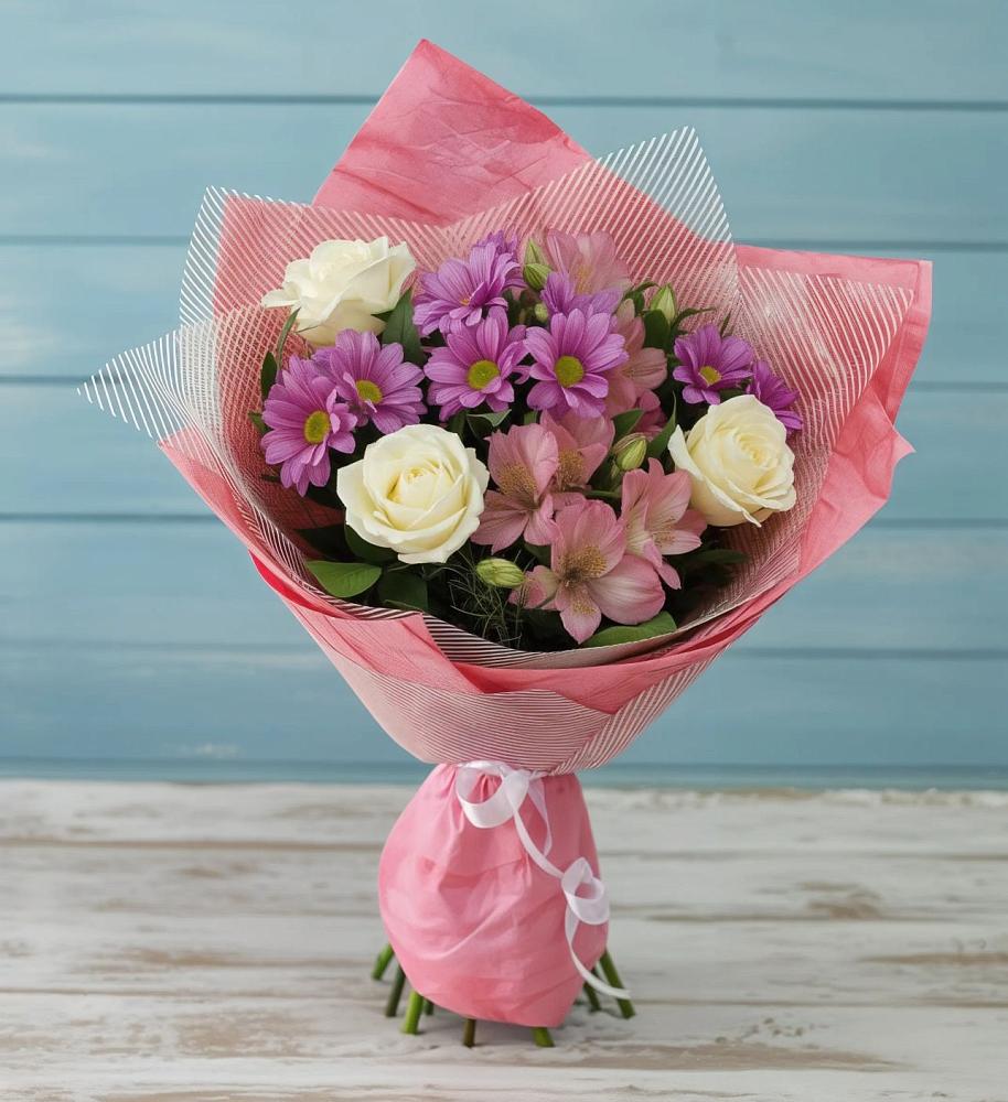 Букет цветов из: Герберы в Будогощь