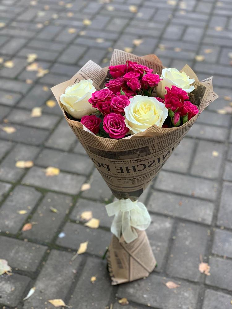 Букет цветов из: Розы в Будогощь