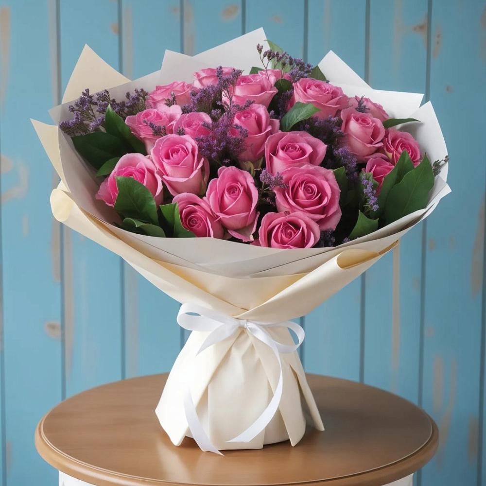 Букет цветов из: Розы в Будогощь