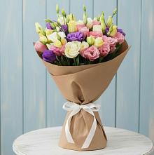 Букет цветов из:  Лизиантусы в Будогощь