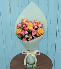 Букет цветов из:  Розы в Будогощь