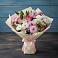 Букет цветов из: Хризантемы, Альстромерии и Розы в Будогощь